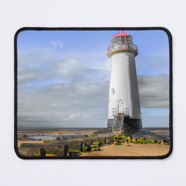 Item preview, Talacre Lighthouse Point of Ayre Flintshire Wales designed and sold by AJEvans.
