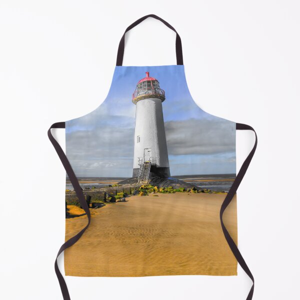 Item preview, Talacre Lighthouse Point of Ayre Flintshire Wales designed and sold by AJEvans.