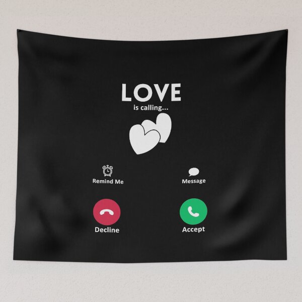 Item preview, calling love designed and sold by Tuczykson.