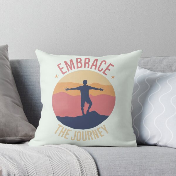 Item preview, Embrace the Journey. Life is full of surprises, and that's what makes it so exciting. This  encourages you to step outside of your comfort zone. Embrace the Unknown, the Journey of Self-Discovery. designed and sold by bubblylive.