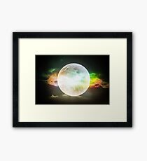 moon Framed Print