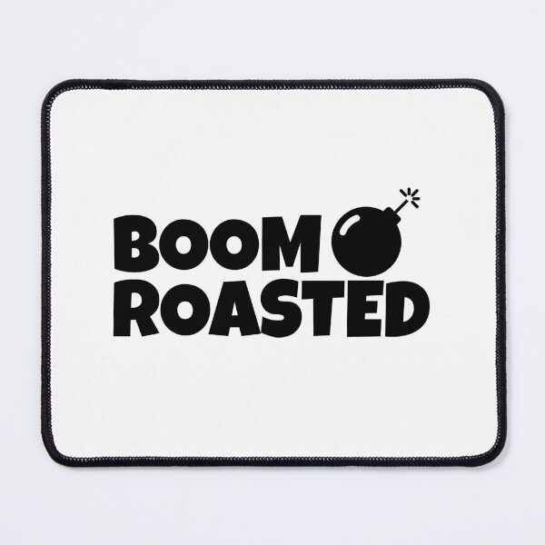 Item preview, Boom roasted the office funny meme black and white designed and sold by rovan-hamdy.