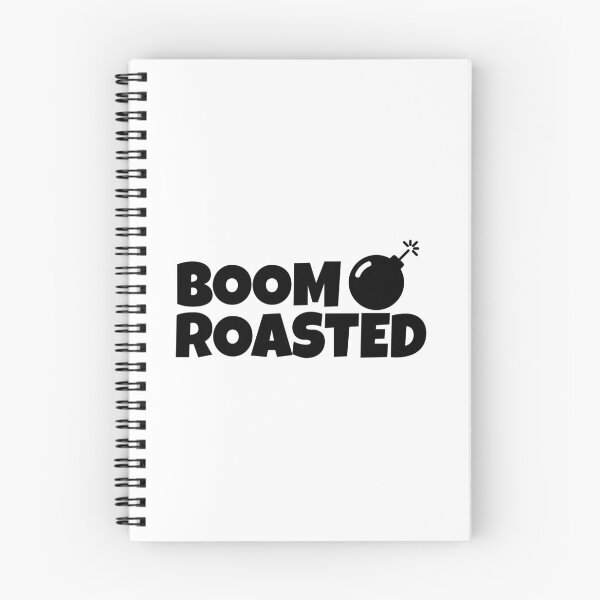 Item preview, Boom roasted the office funny meme black and white  designed and sold by rovan-hamdy.