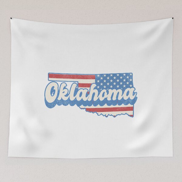 Item preview, Oklahoma red white and blue! designed and sold by Neehovv.