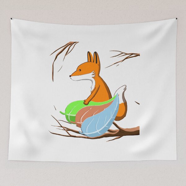 Item preview, The fox's thought designed and sold by PandasandFoxes.