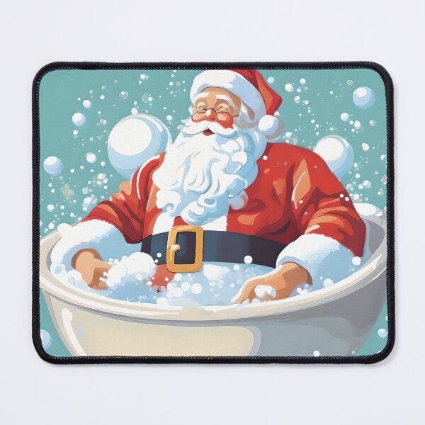 Item preview, Santa bubble bath designed and sold by WildLadyWood.