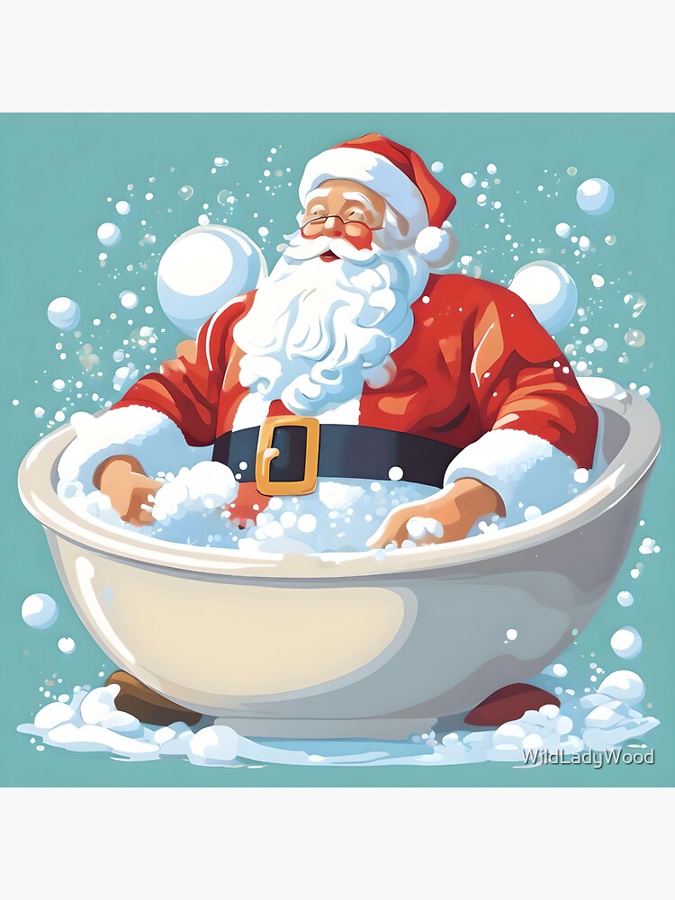 Santa Bubble Bath Santa Bubble Bath