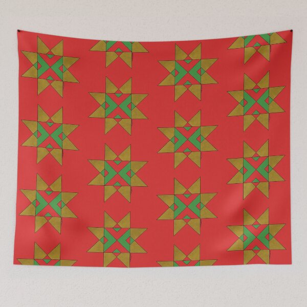 Item preview, Lincolnshire Auseklis Witch Mark Red and Green designed and sold by Azure Lion Productions.