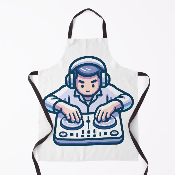 Item preview, Vibrant DJ Mixing Console Illustration designed and sold by OniumEth.