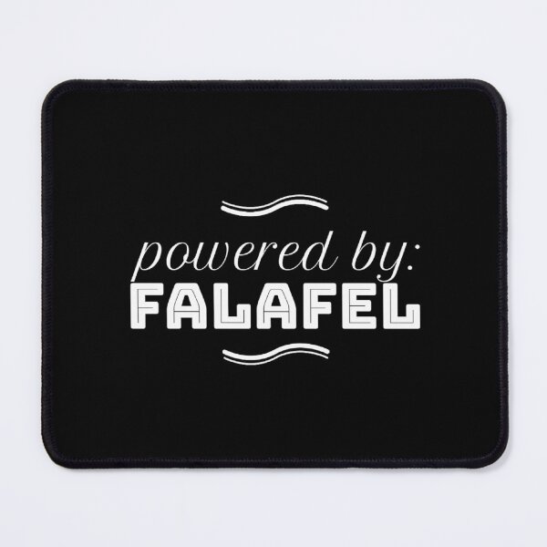 Item preview, Powered by falafel designed and sold by Beeffervescent.