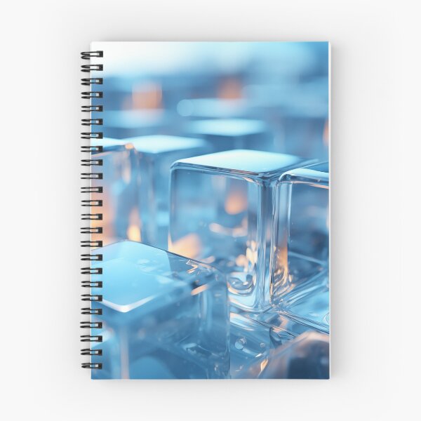 Item preview, Paisaje de cubitos de hielo designed and sold by StephyCreative.