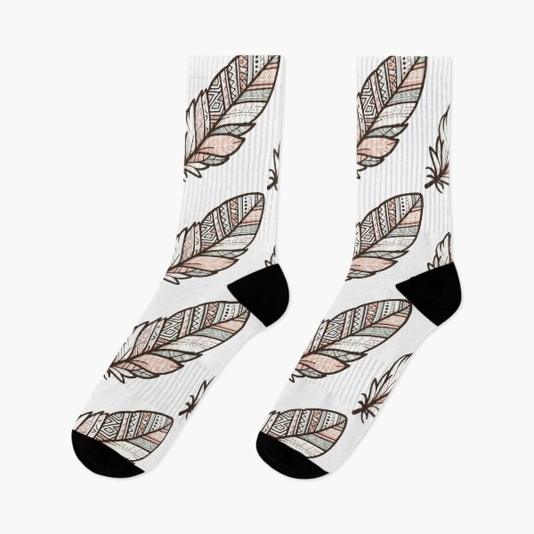 Item preview, Hand-Drawn Tribal Feather Art designed and sold by OniumEth.