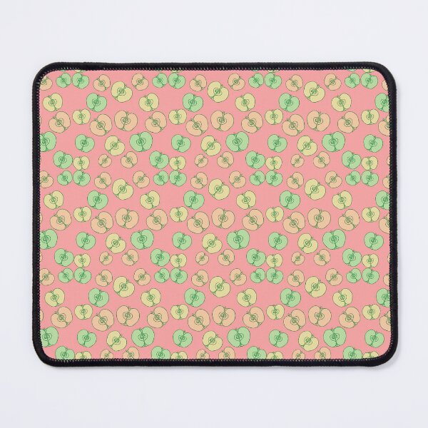 Item preview, An apple a day, styled my way! Apple Bisect Slices on Light Pink Background designed and sold by IraNiva.