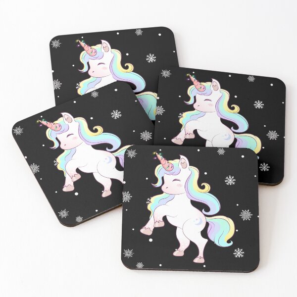 Item preview, Enchanting Unicorn Wonderland: A Winter's Tale of Lights, Unicorns, and Snowflakes designed and sold by NaaEchDesign ⭐⭐⭐⭐⭐.
