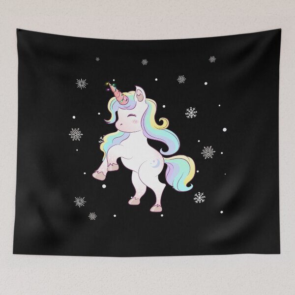 Item preview, Enchanting Unicorn Wonderland: A Winter's Tale of Lights, Unicorns, and Snowflakes designed and sold by NaaEchDesign ⭐⭐⭐⭐⭐.