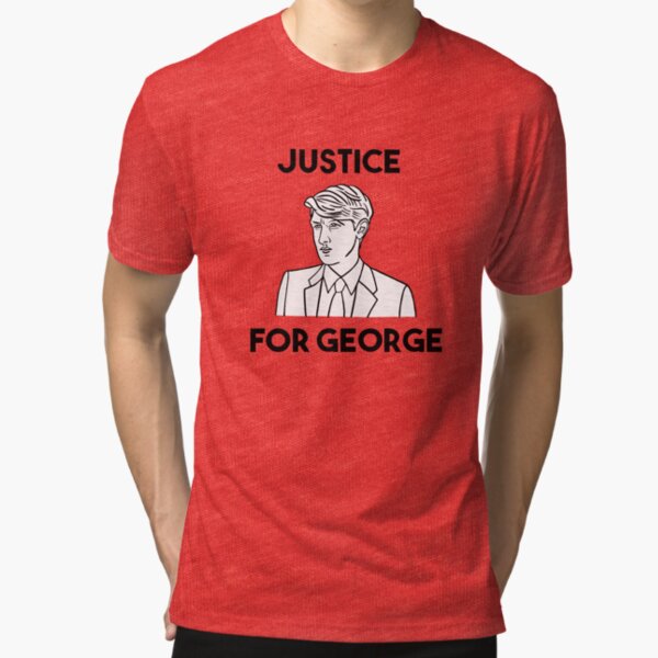 Justice For George Tri-blend T-Shirt