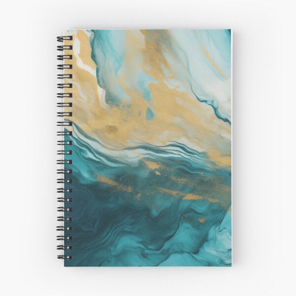 Item preview, Teal and Gold Marble designed and sold by MA DESIGNS.