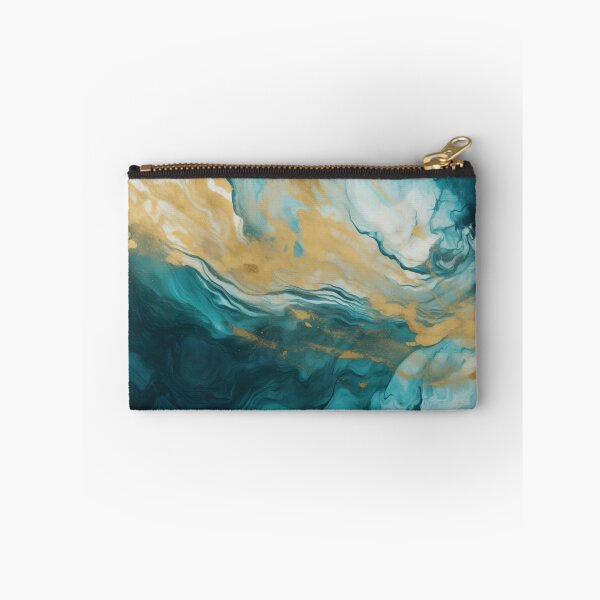 Item preview, Teal and Gold Marble designed and sold by MA DESIGNS.
