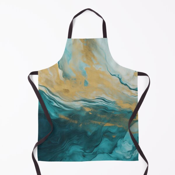 Item preview, Teal and Gold Marble designed and sold by MA DESIGNS.