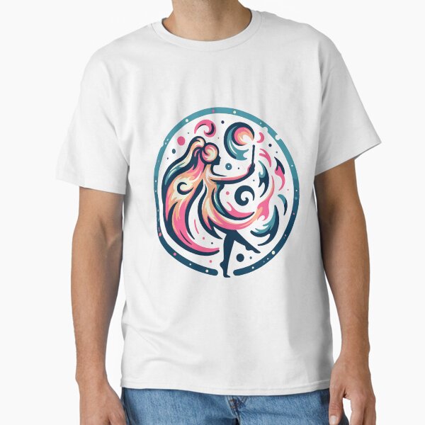 Item preview, Abstract Cosmic Dancer Galaxy Illustration designed and sold by OniumEth.
