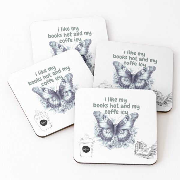 Item preview, i like my books hot and my coffee icy designed and sold by myshop102.