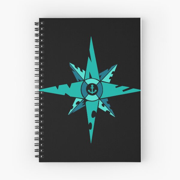 Item preview, compass rose green designed and sold by NitArtCafe.