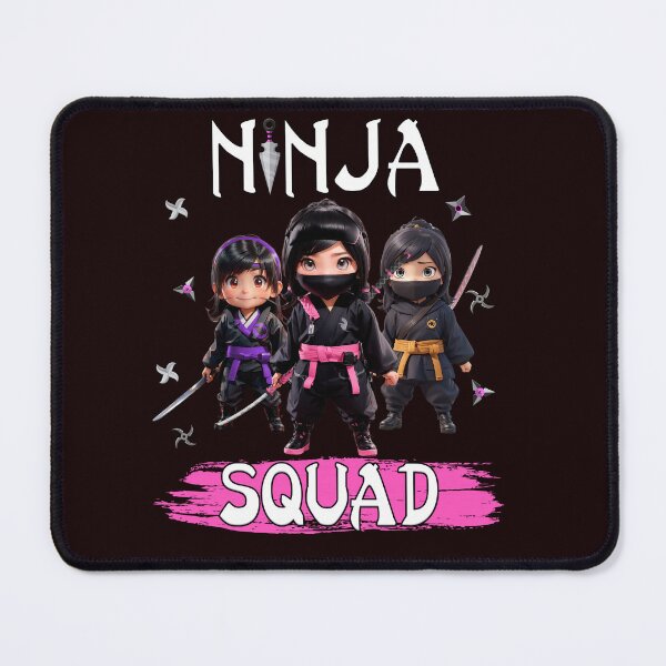 Item preview, Ninja Girl Crew Empower Your Style With Unique Martial Arts Chic designed and sold by PopArtDesigns.