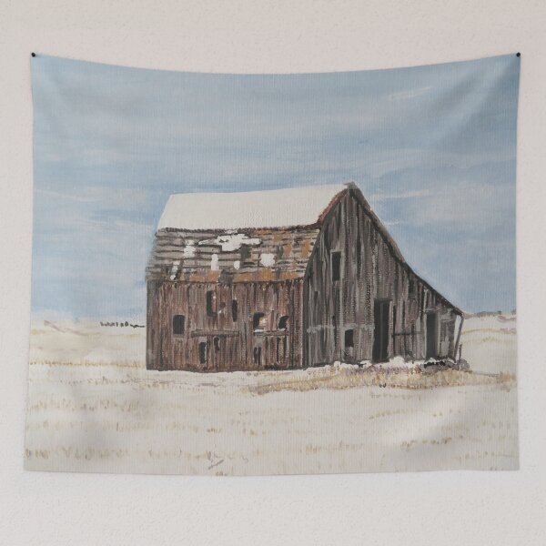 Item preview, Old Abandoned Wooden House designed and sold by ElaineFogelArt.