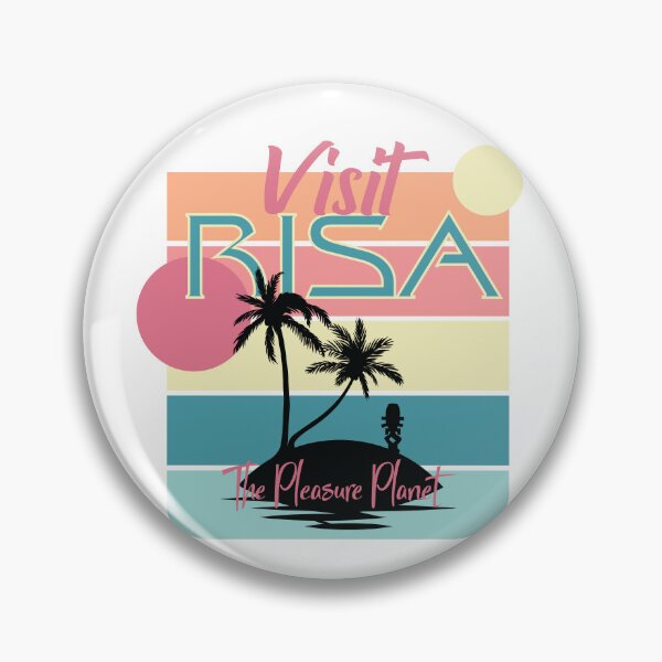 Item preview, Risa The Pleasure Planet designed and sold by PopmosisDesign.