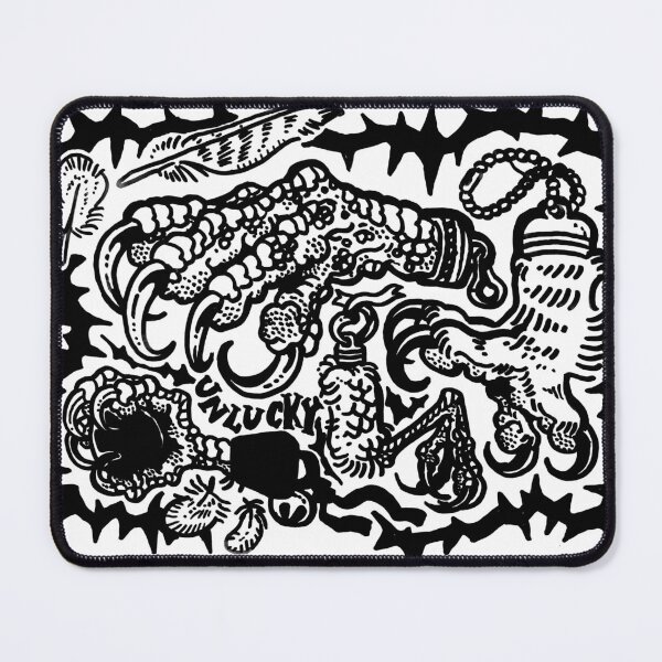 Item preview, Unlucky (B&W) designed and sold by WaywardSwift.