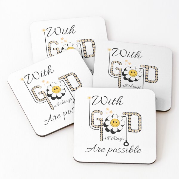 Item preview, WITH GOD ALL THINGS ARE POSSIBLE shirt designed and sold by Clothesbest.