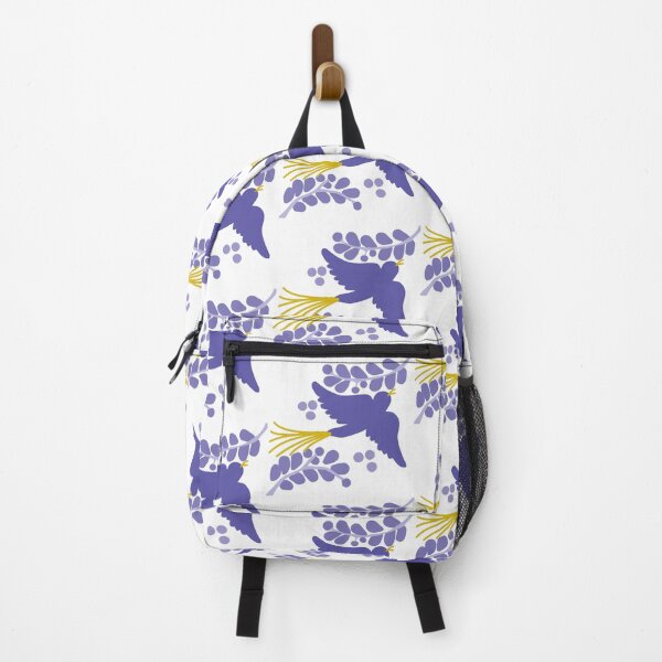 Item preview, Talavera bird 5, lavender purples designed and sold by elizdesign.