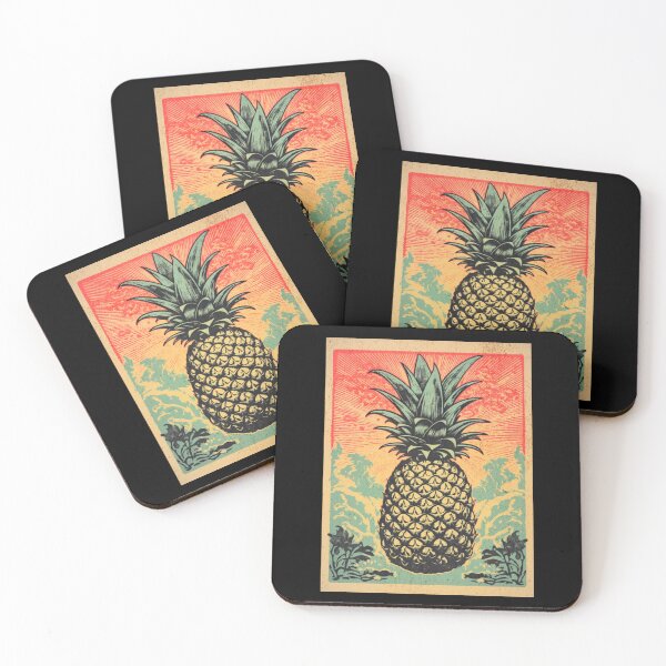 Item preview, CALIFORNIA STYLE RETRO PINEAPPLE SUMMER 1  designed and sold by justyna-s28.