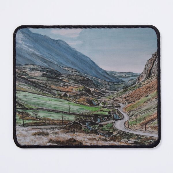 Item preview, Llanberis Pass, Wales watercolour painting designed and sold by FineArtKate.