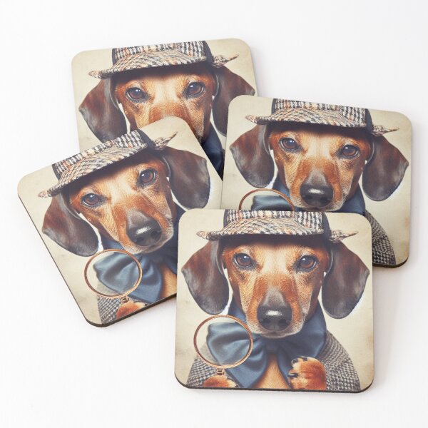 Item preview, Detective Dachshund designed and sold by LizTodd.