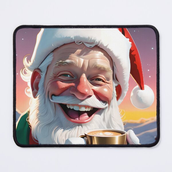 Item preview, Christmas Coffee Santa designed and sold by Awesome Things.