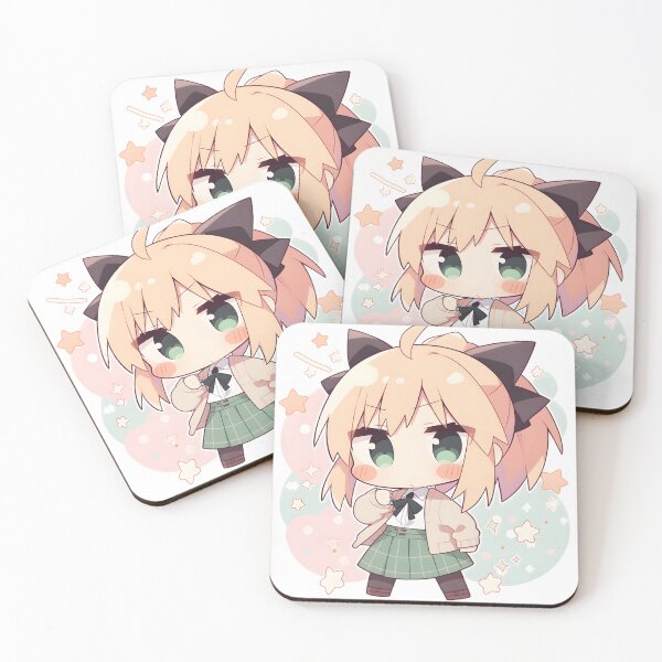 Item preview, Saber FT Cute Anime Girl – Chibi Style designed and sold by DGitaldreamgirl.