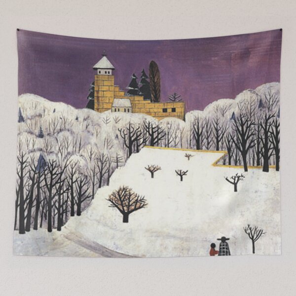 Item preview, Birseck Castle in Winter designed and sold by tomorrowsart.