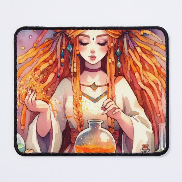 Item preview, Witch making magic designed and sold by incarose.