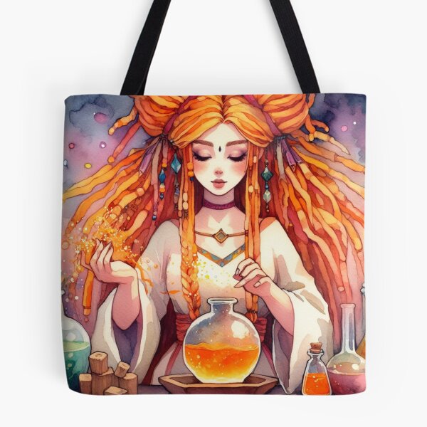 Item preview, Witch making magic designed and sold by incarose.