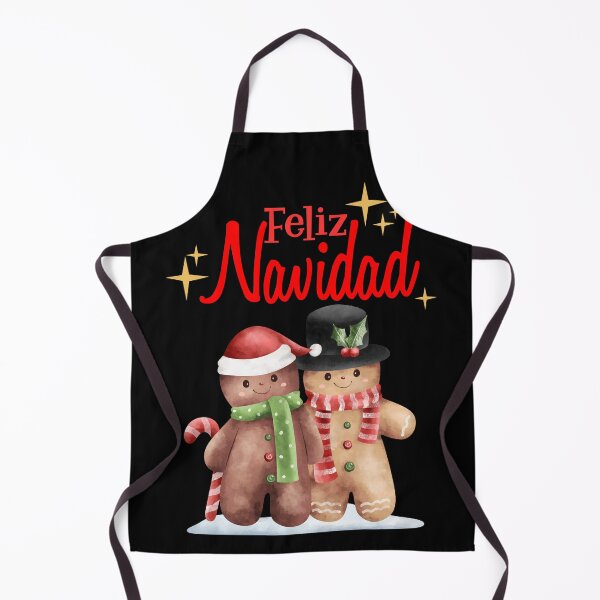 Item preview, Feliz Navidad Gingerbread Couple designed and sold by CraftyrCreator.