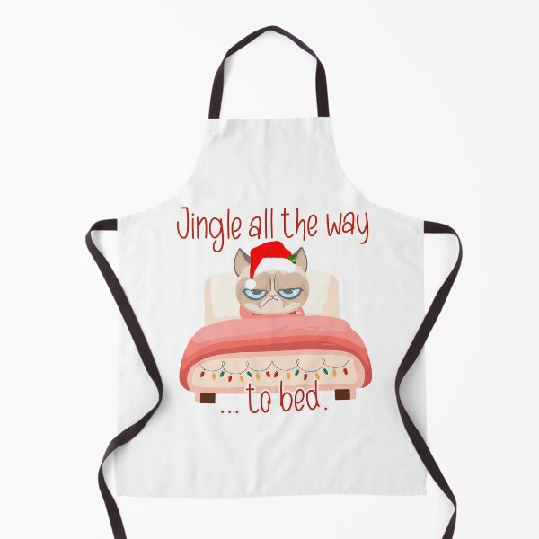 Item preview, Disgusted Cat Christmas in bed designed and sold by PiotrRoguski.