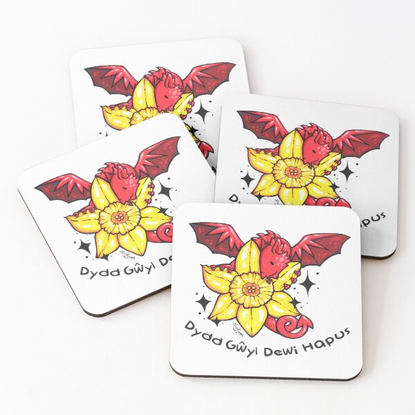 Item preview, Happy St. David's Day Dragon designed and sold by Miss-A-McQ-Art.