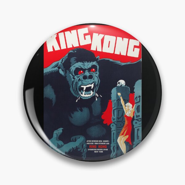 Item preview, King Kong 1933 Danish Vintage Movie Poster  designed and sold by Dalipoe.