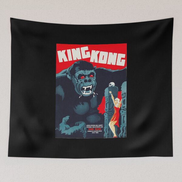 Item preview, King Kong 1933 Danish Vintage Movie Poster  designed and sold by Dalipoe.