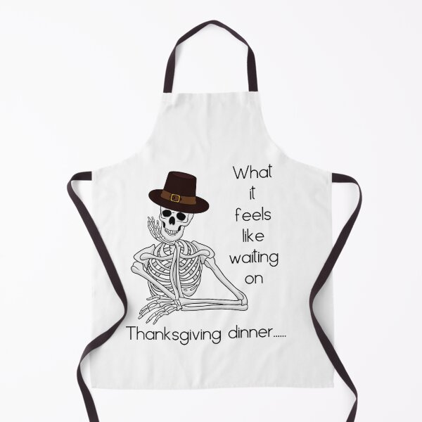 Item preview, Starving to Death on Thanksgiving Hungry skeleton designed and sold by CalmYourTees.