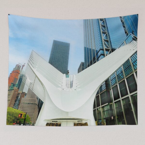 Artikelvorschau, Oculus, der Bahnhof des One World Trade Centers entworfen und verkauft von Kay Brewer.