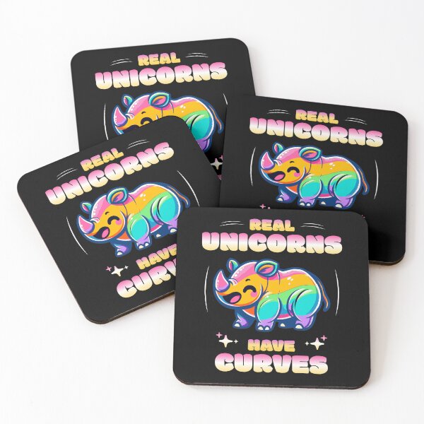 Item preview, Cute Real Unicorns Have Curves designed and sold by Betsytiptoe.
