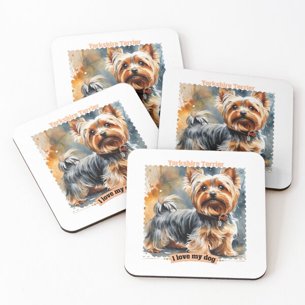 Item preview, Canine Charm: Yorkshire Terrier in the Digital Age designed and sold by Artedig.