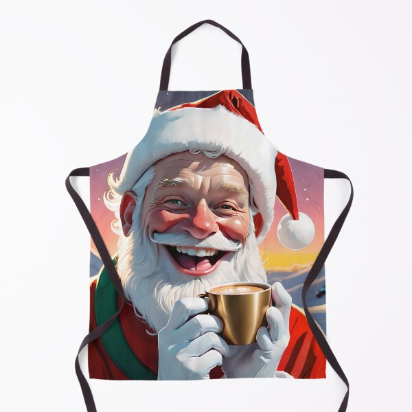 Item preview, Christmas Coffee Santa designed and sold by Awesome Things.